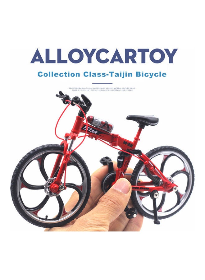 Kidle 1:8 Alloy Folding Mountain Bike 20 x 13cm - Image 3