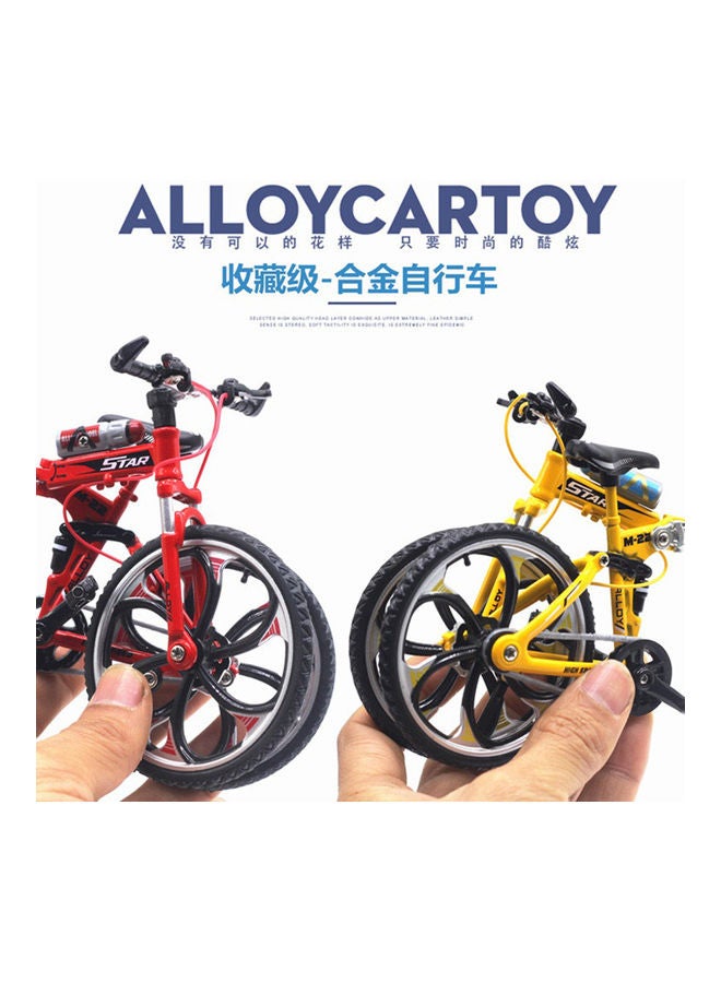 Kidle 1:8 Alloy Folding Mountain Bike 20 x 13cm - Image 4