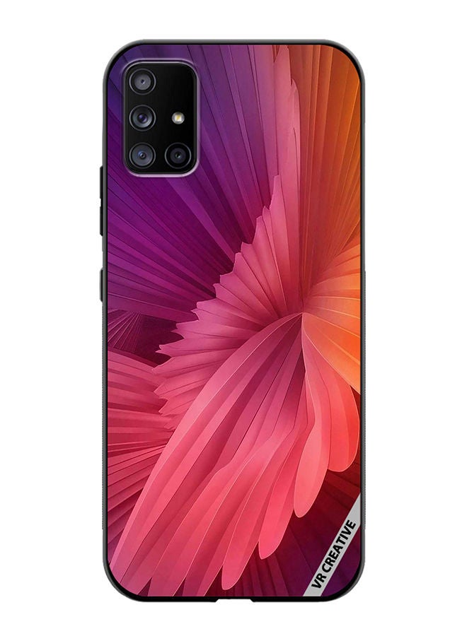 VR CREATIVE Protective Case Cover For Samsung Galaxy A51 5G Flower Design Multicolour - Image 1