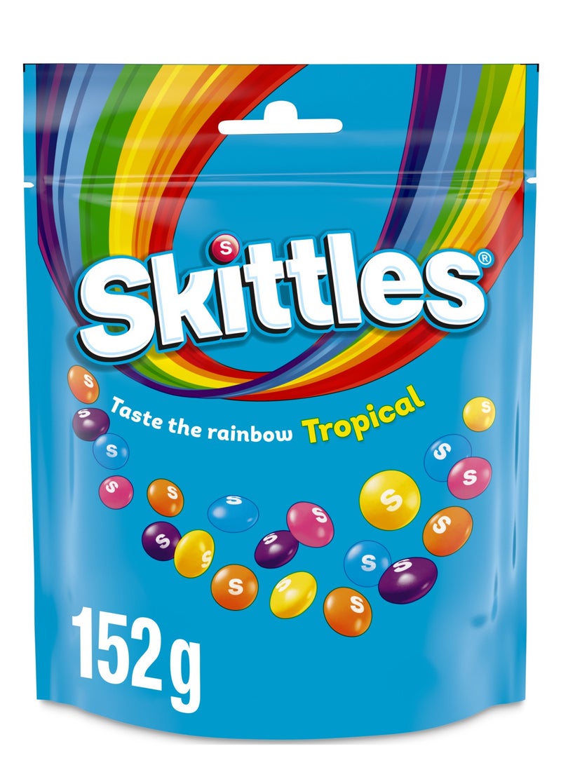 Skittles Tropical Fruit Candies 152g - Image 1
