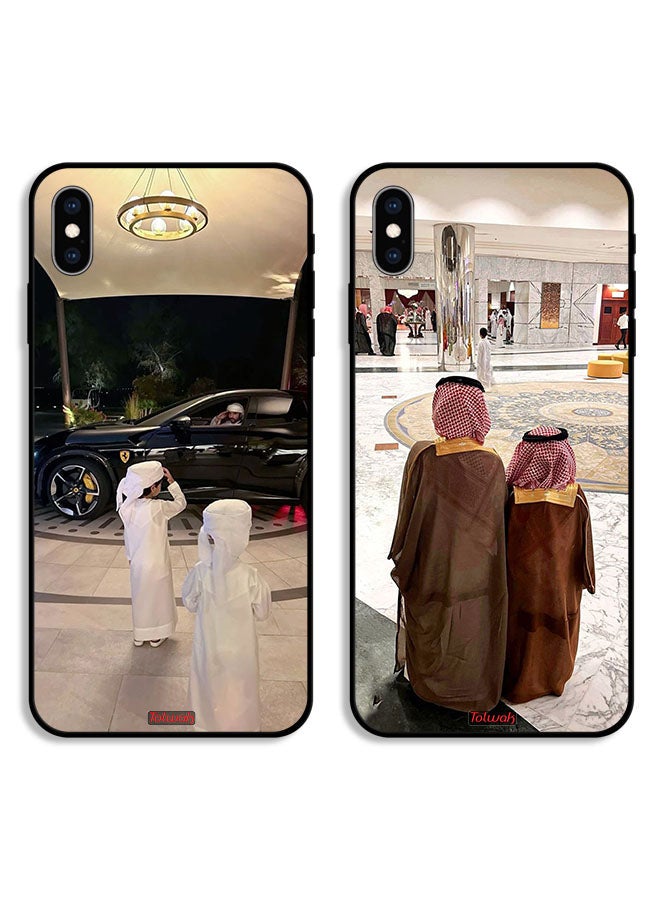 Tolwak Two Cases For Apple iPhone XS Max Protective Covers Little Two Habibi - Image 1