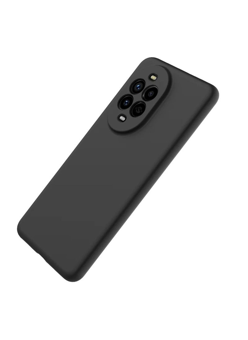 ELTRAZONE Huawei Nova 13 Pro 5G 2024 Premium Soft Liquid Silicone Case Cover – Black, Shock Absorbent, Anti-Scratch, Slim Fit, Lightweight, Anti-Slip, Full Access to Ports & Buttons, Durable Protection for Huawei Nova 13 Pro 5G  - Image 5