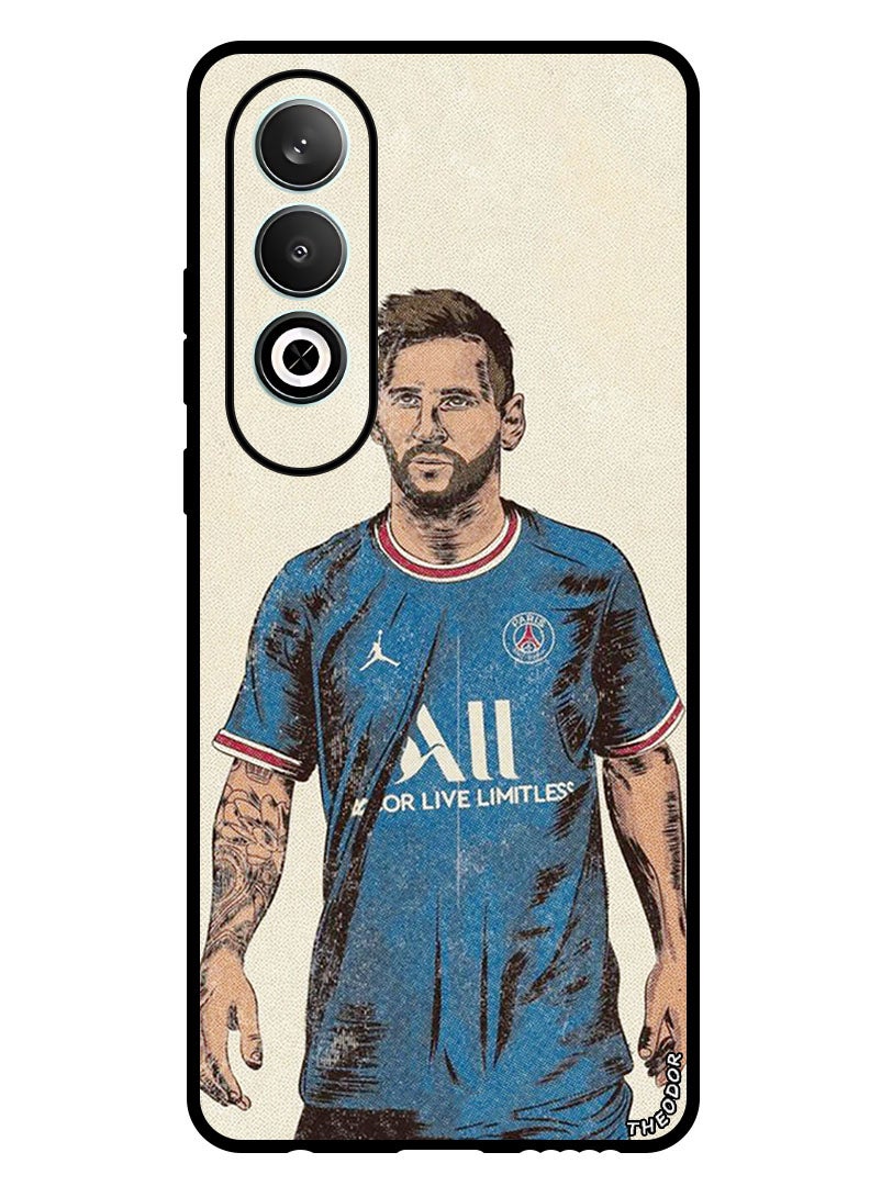 Theodor Protective Case Anti Scratch Shock Proof Bumper Cover For Oppo K12 Messi - Image 1