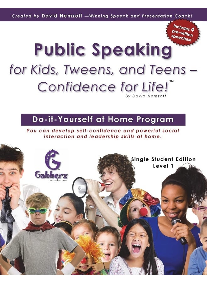Public Speaking for Kids, Tweens, and Teens - Confidence for Life!