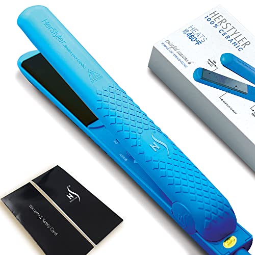 Herstyler Colorful Seasons Flat Iron - Blue - Image 1