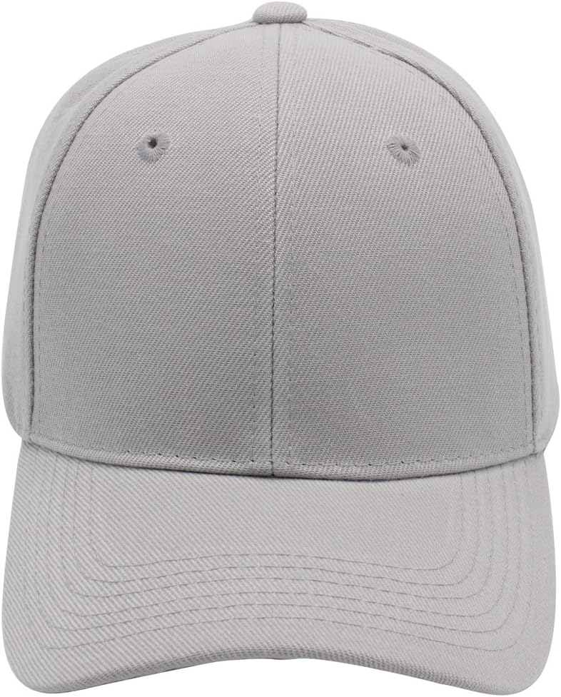 Top Level Baseball Cap Men Women - Classic Adjustable Plain Hat - Image 2