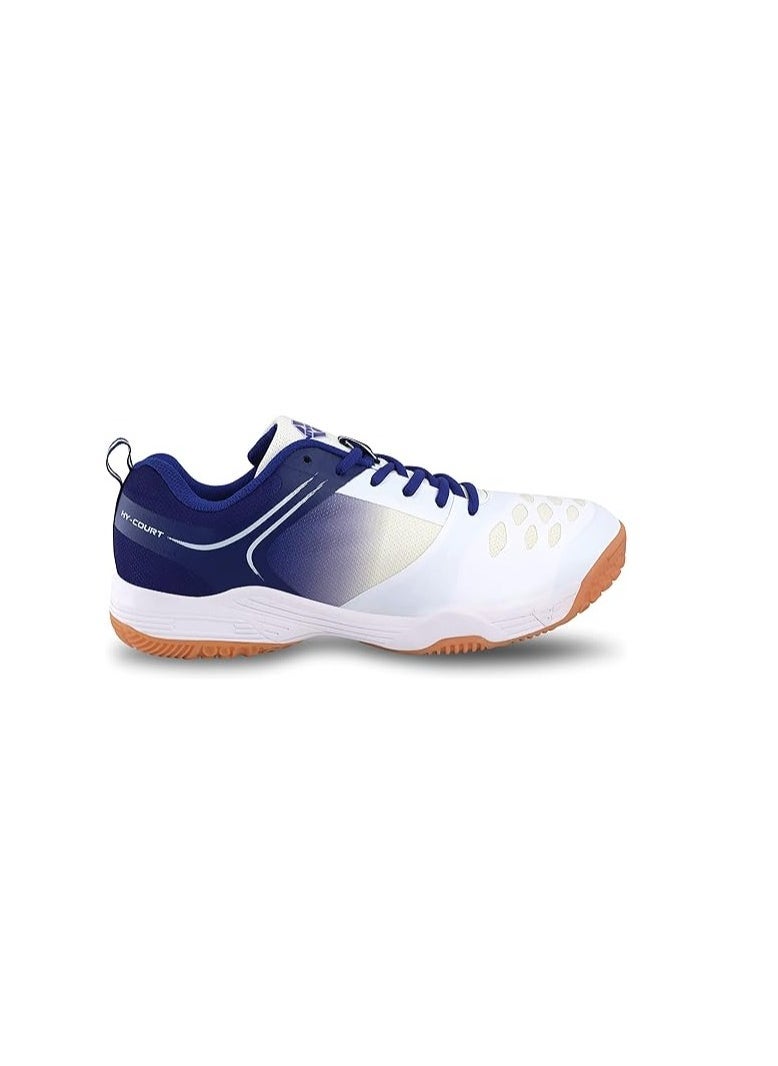 Nivia HY-Court 2.0 Badminton Shoes |  4 UK / 5 US / 38 EU | For Mens and Boys | Non-Marking Shoe | Court Shoe | For Badminton, Squash, Tennis Players	3 - Image 1