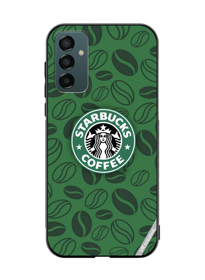 VR CREATIVE Protective Case Cover For Samsung Galaxy M23 Starbucks 3 Design Multicolour - Image 1