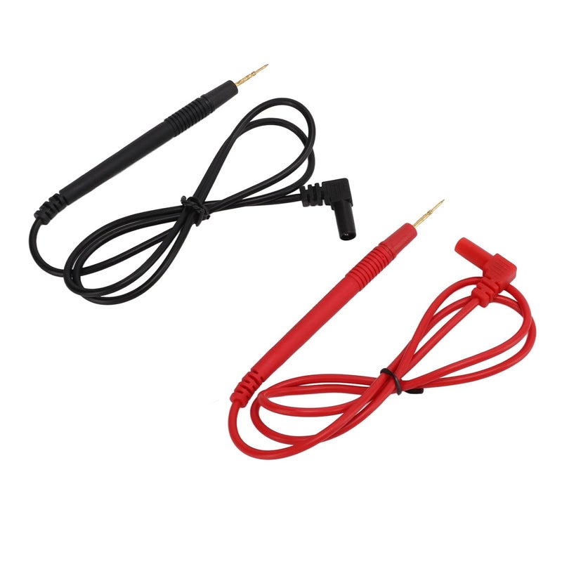 Digital Multimeter Test Pen, PVC and Alloy Steel, 10A 1000V Electronic Test Leads Kit - Durable Design, Sharp Ultra Fine Tips, Ideal for IC Component Testing - Image 3