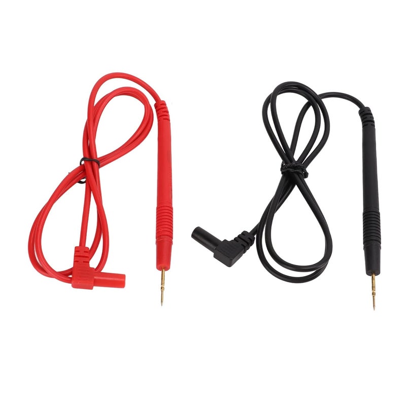 Digital Multimeter Test Pen, PVC and Alloy Steel, 10A 1000V Electronic Test Leads Kit - Durable Design, Sharp Ultra Fine Tips, Ideal for IC Component Testing - Image 4