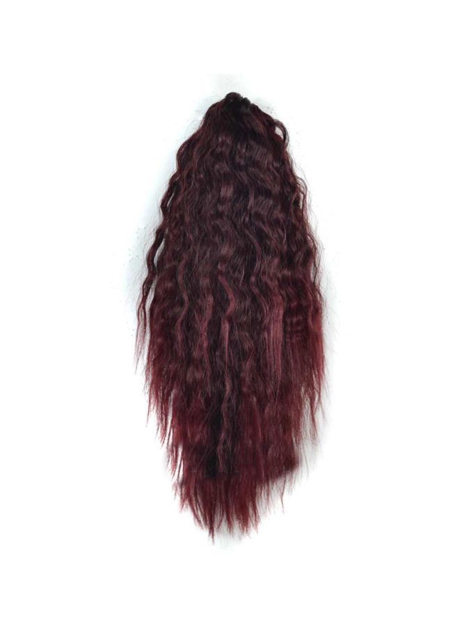 NIBEMINENT Ponytail Curly Hair Wig 2T99J 14inch