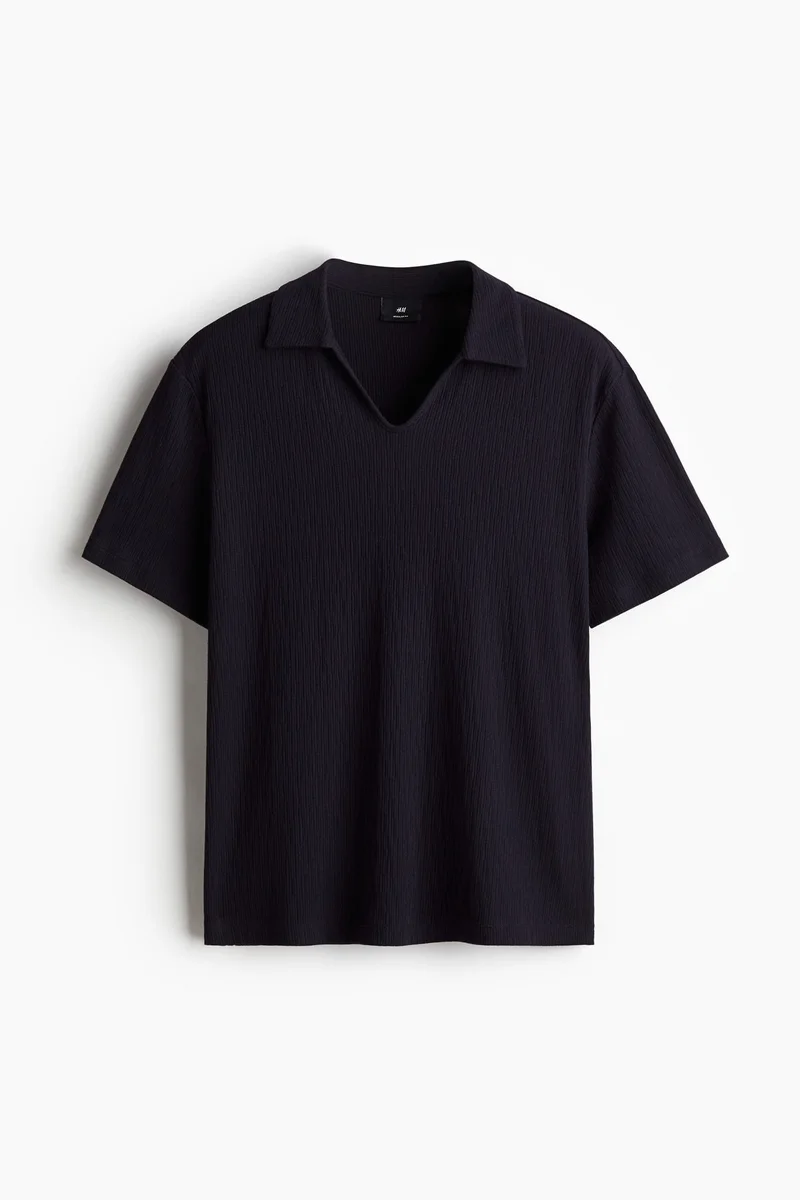 H&M Regular Fit Collared T-shirt