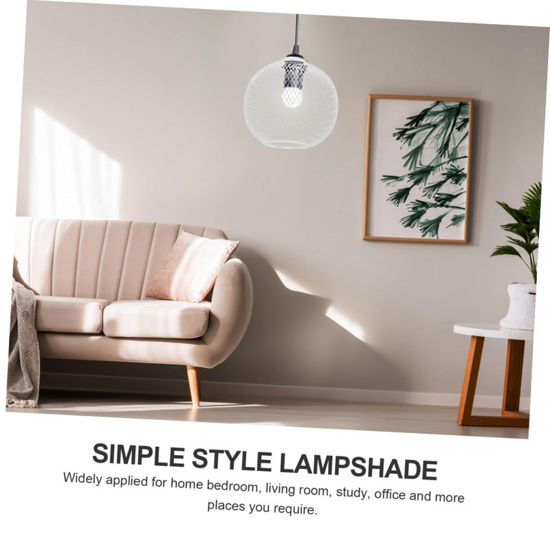 Vintage Iron Wire Mesh Lamp Shade Hollow Out Metal Light Cover for Pendant and Wall Lighting - Image 5