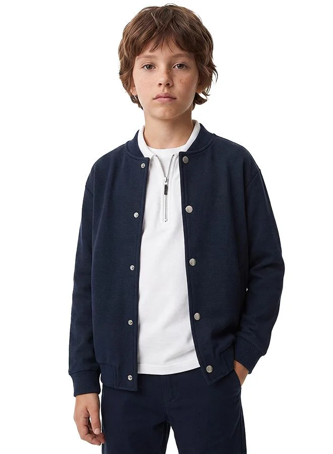 كوتون Varsity Jacket