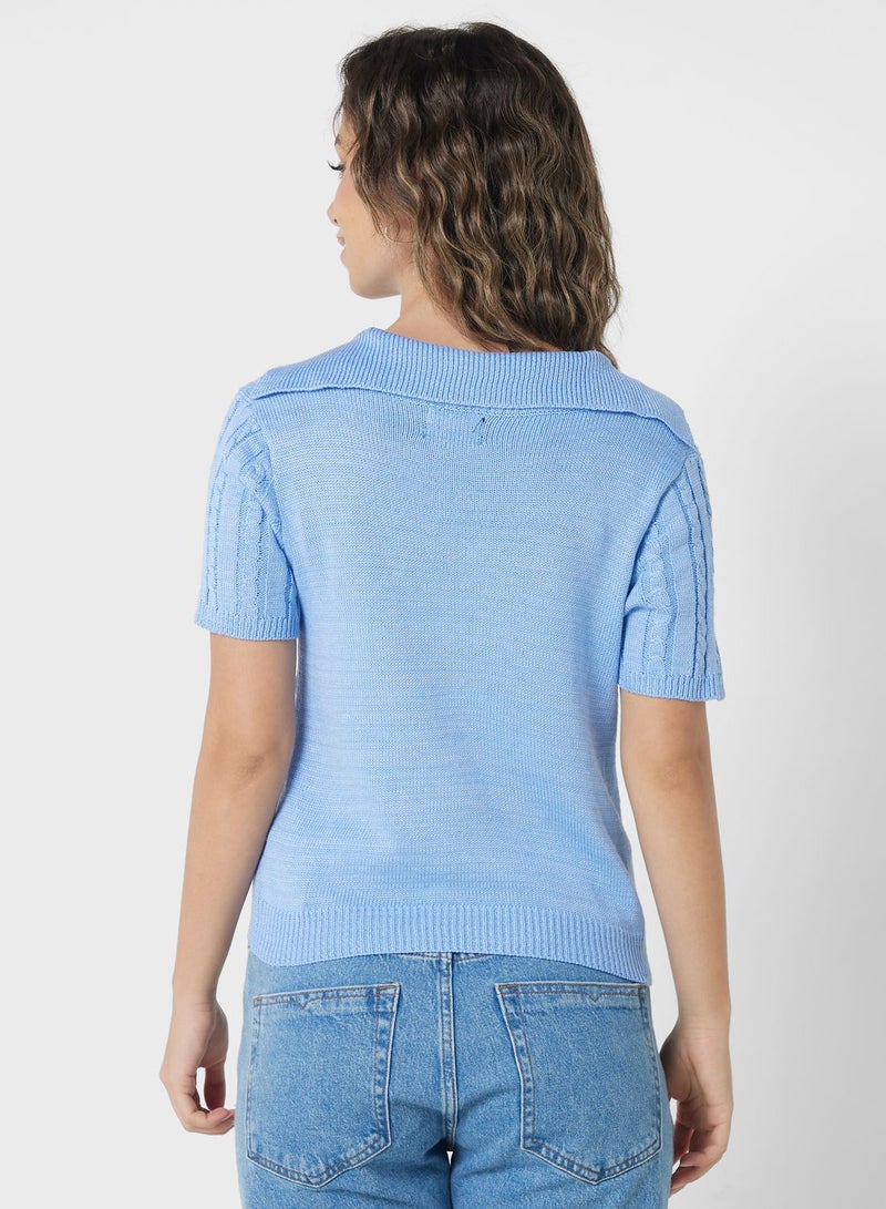 Ginger - Polo Neck Sweater - Image 1