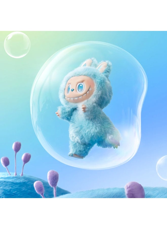 Doll pendant LABUBU 3.0 Labu vinyl face plush blind box Macaron 1 single box(High quality version)