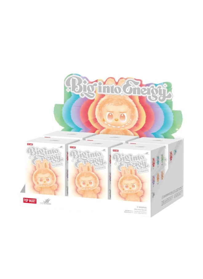 Doll pendant LABUBU 3.0 Labu vinyl face plush blind box Macaron 1 single box(High quality version)