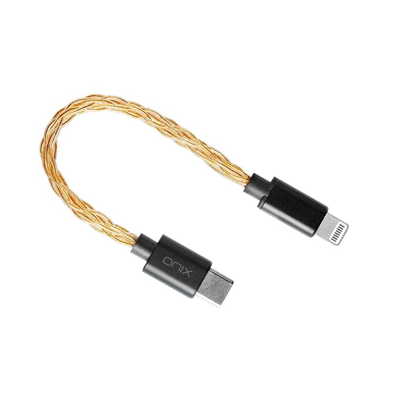 Onix OL1 Digital Signal Cable Type-C to Lightning, Silver-Plated Oxygen-Free Copper Upgrade Cable - Image 2