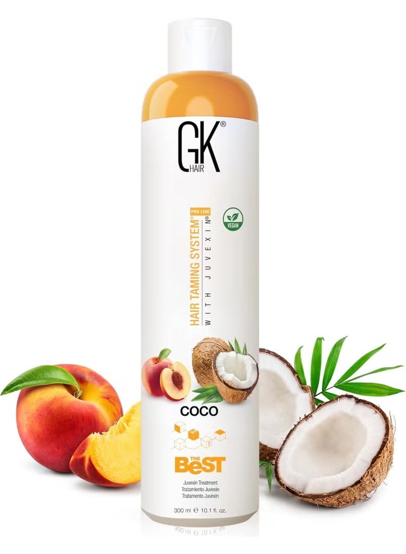 GK Global Keratin Original hair treatment with Coconut oil  300 ml - Image 1
