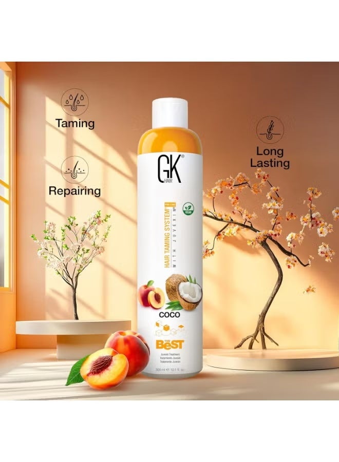 GK Global Keratin Original hair treatment with Coconut oil  300 ml - Image 4