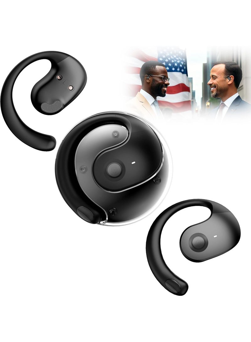 Ai Language Translator Earbuds, Real Time Translating Open Ear Earbuds, BT 5.4 Wireless Sport Headphones - Image 3