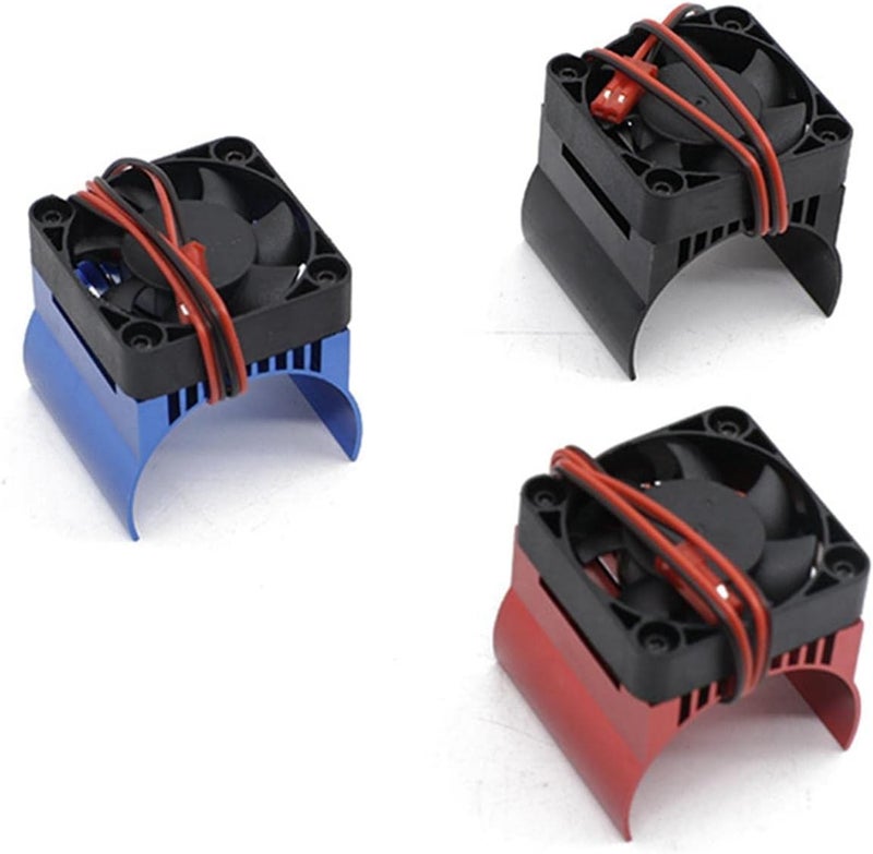 klarako 42mm Motor Heat Sink 4274 4282 Motor Replace Parts Radiator Cooling Fan for Typhonrc Model Car Upgrade Parts , Blue - Image 2