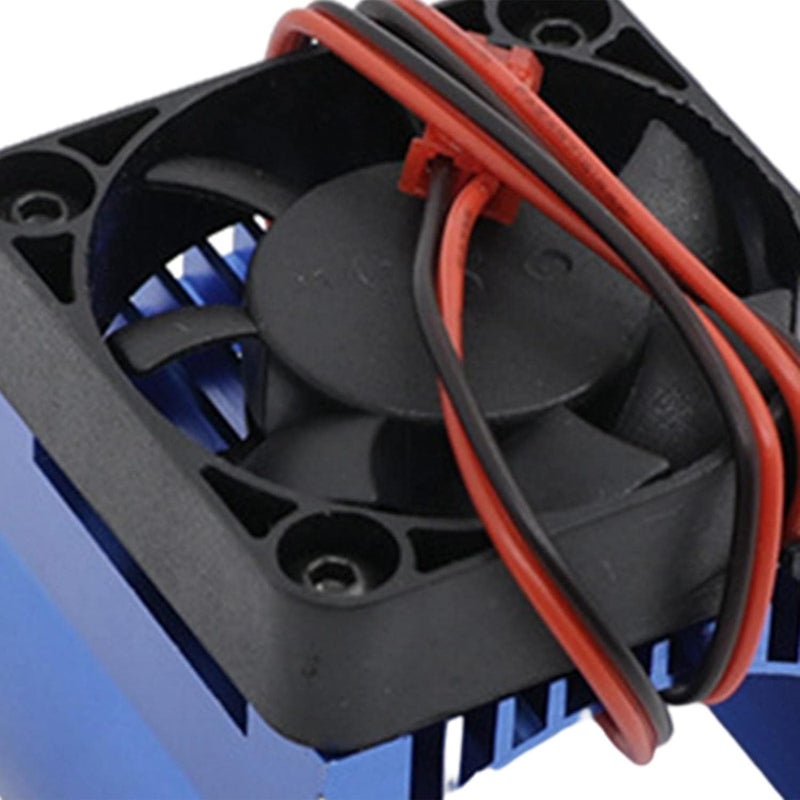 klarako 42mm Motor Heat Sink 4274 4282 Motor Replace Parts Radiator Cooling Fan for Typhonrc Model Car Upgrade Parts , Blue - Image 3
