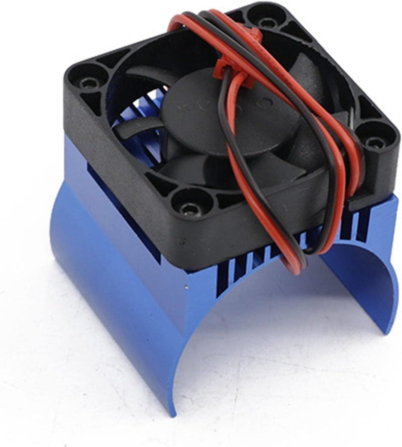 klarako 42mm Motor Heat Sink 4274 4282 Motor Replace Parts Radiator Cooling Fan for Typhonrc Model Car Upgrade Parts , Blue - Image 5