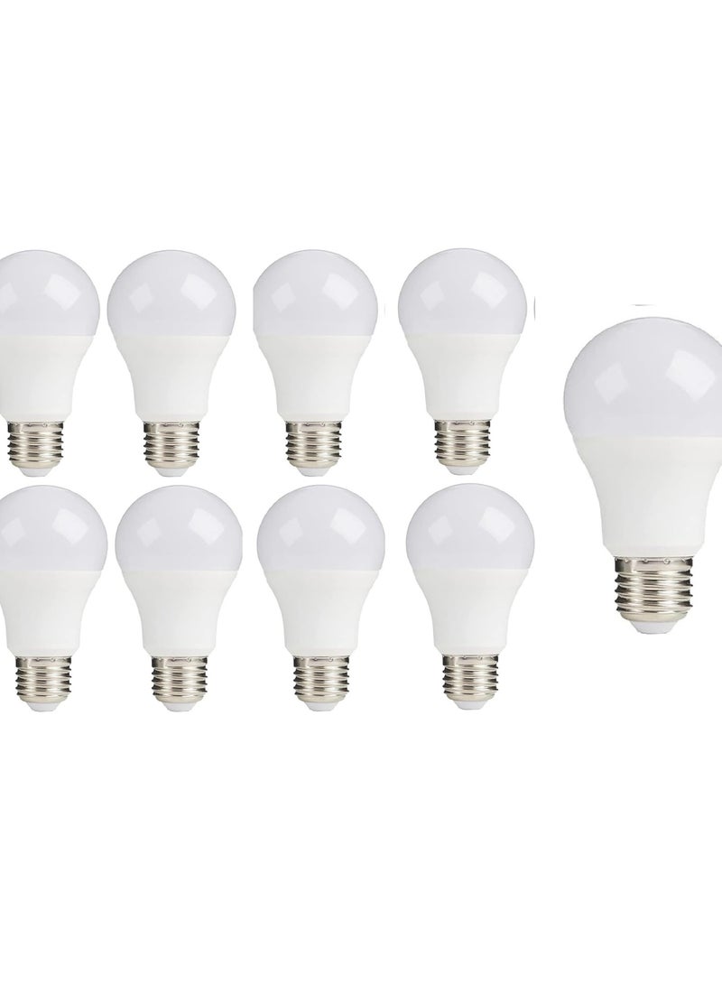 9 watt LED bulb - E27 screw cap - provides all lighting uses inside the house - (white lighting) (9), 9.0 watts  - Image 1