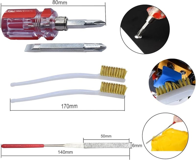 Deburring Tool Kit Engraving Knife Carving Cutter Scraper For 3D Printer KIT 2 - Image 5
