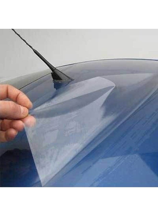 VViViD Clear Paint Protection Bulk Vinyl Wrap Film 12 Inches x 84 Inches Including Squeegee and Black Felt Applicator - Image 4