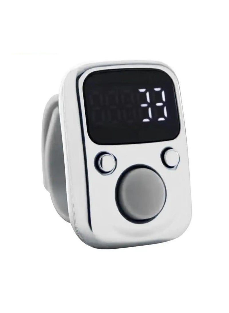 Digital Tasbeeh Ring With LCD Display Screen - Image 1