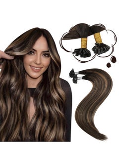 U Tip Hair Extensions Human Hair Balayage Color Darkest Brown And Chestnut Brown Hair Extensions Keratin Hair Extensions 18 Inch Utip Fusion Hair Extensions 1G/S Total 50G - pzsku/Z9EE3273804DF2923E335Z/45/_/1719064897/0b44a10f-3e5d-4780-afac-8335859034b0