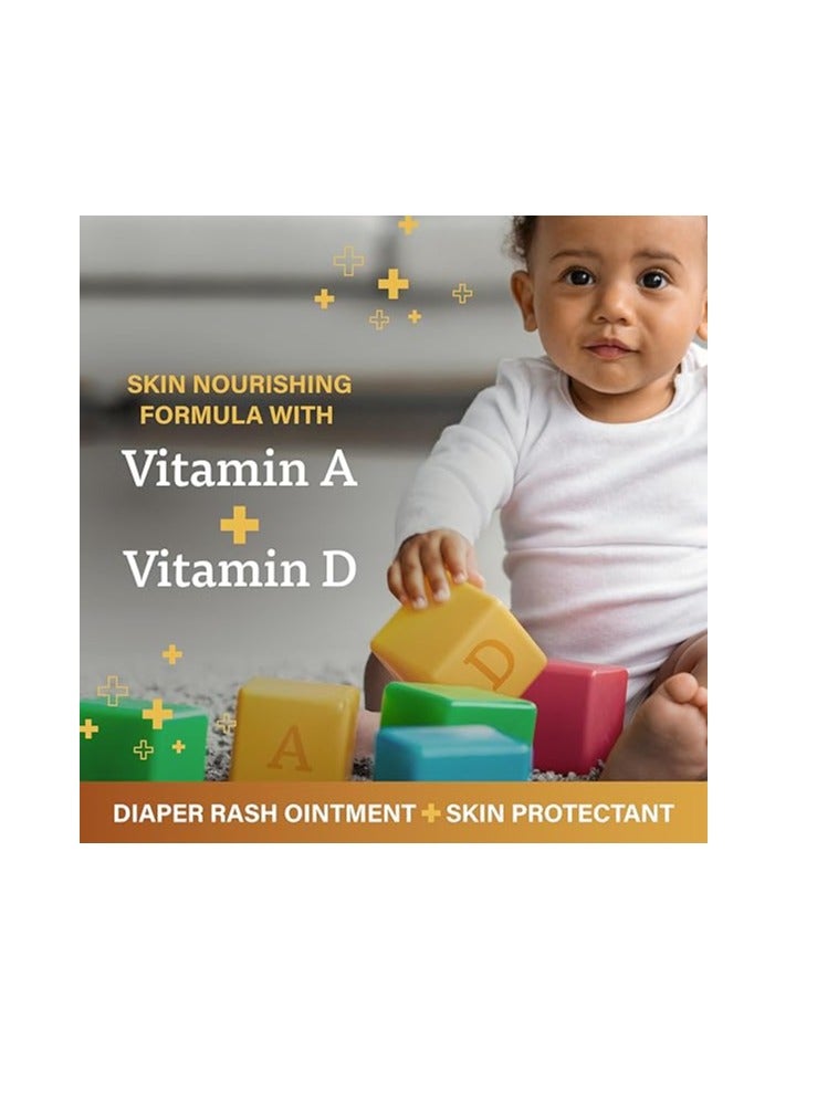 A&D Original Diaper Rash Ointment Skin Protectant with Lanolin and Petrolatum cream 1b 454g - Image 3