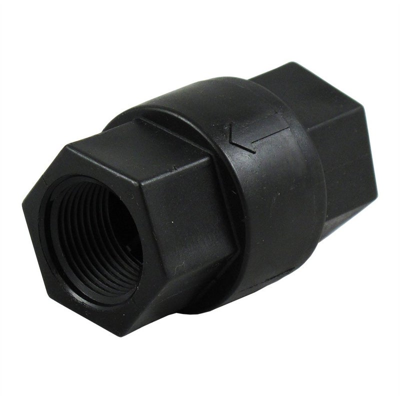 SMC Inline Poppet Check Valve 685 Series PP 1/2 FPT - BUNA - Image 5