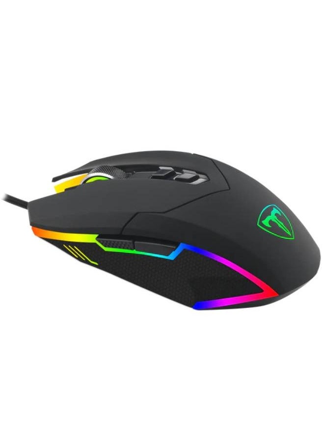 T-DAGGER T-DAGGER Lieutenant T-TGM301 Gaming Mouse 8000DPI RGB Backlight 7 Programmable Buttons  - Image 3