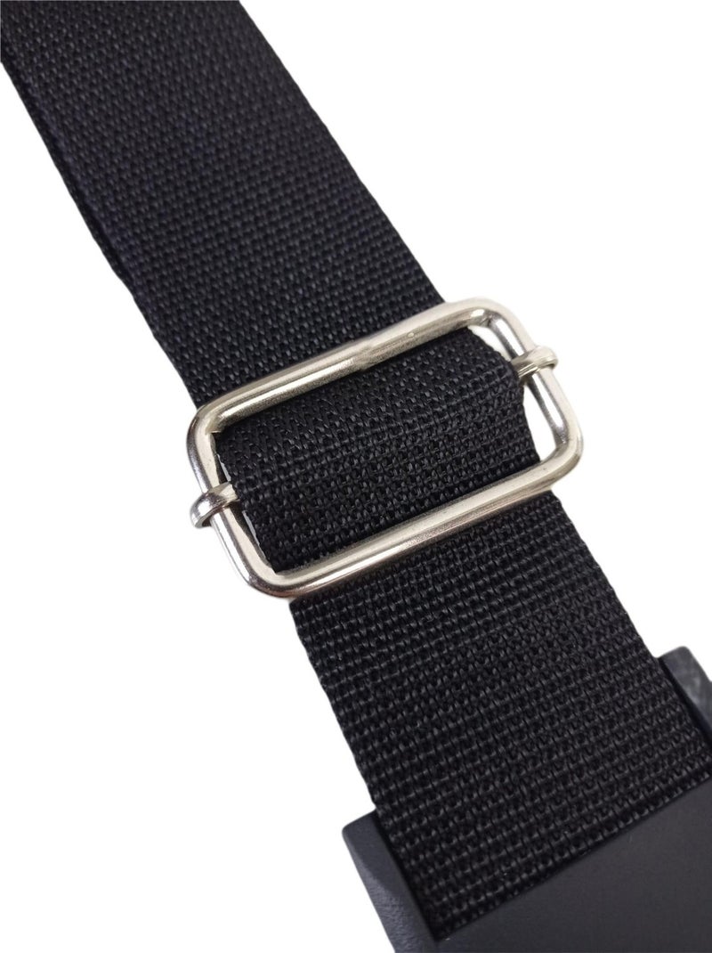 Başkent Çanta Başkent Bag Black Orthopedic Supported Adjustable Bag Shoulder Strap  - Image 4