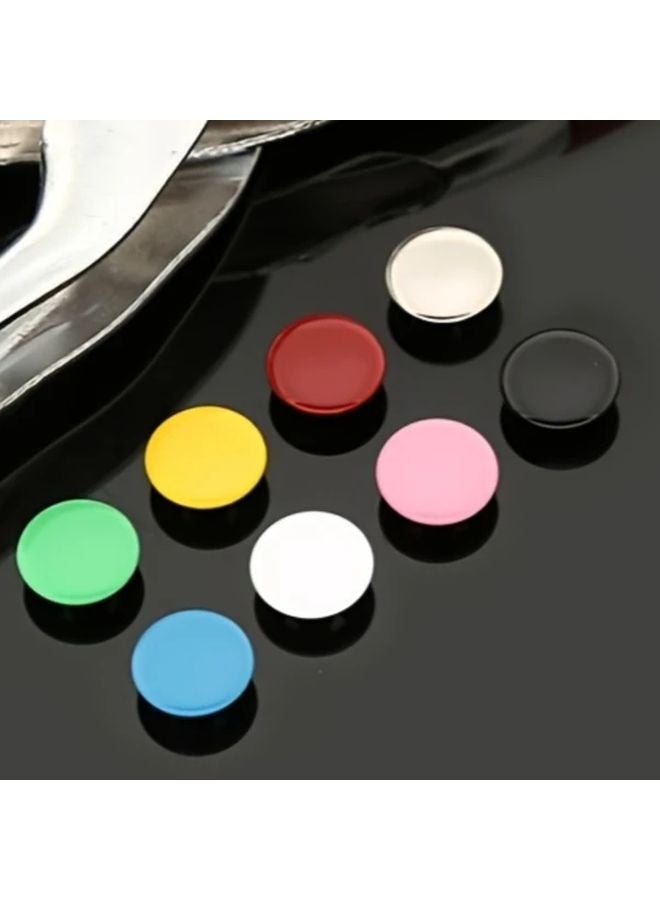 50 مجموعة أزرار ملونة للخياطة وأعمال DIY والحرف والملابس والقبعات والحقائب مع مقبض وكماشة - Image 4
