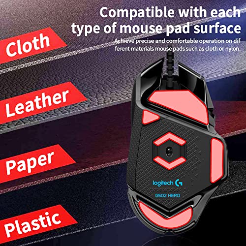 HESSION 1 Set Logitech G502 Hero High Performance Wired Gaming Mouse Feet Mouse Skatez Mouseskates Replacement (G502) - Image 3