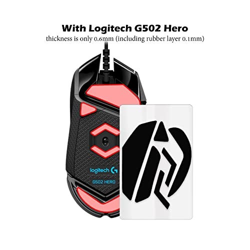 HESSION 1 Set Logitech G502 Hero High Performance Wired Gaming Mouse Feet Mouse Skatez Mouseskates Replacement (G502) - Image 2