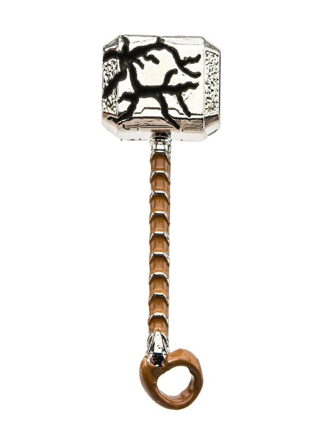 ثور دبوس تذكاري مطلي بالمينا على شكل مطرقة ميولنير المتصدعة من فيلم ثور: راجناروك، من إنتاج شركة سيلز وان المحدودة | ارتفاعه حوالي 1.5 بوصة - Image 1