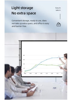 Flash Hawk 120 inch 16:9 Outdoor and Indoor Portable Projector Screen with 2.6M High Tripod Stands  - Image 5
