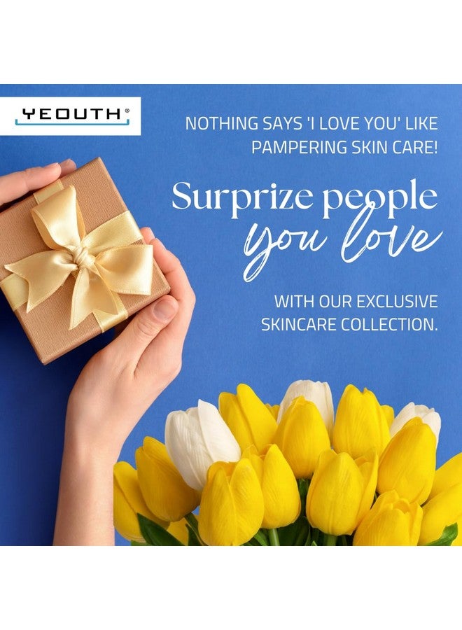 YEOUTH Skin Care Set: Retinol Serum with Hyaluronic Acid, Vitamin C & Super Face Serum, Cleanser, Toner, Eye Gel, Neck Cream, Face Cream 8-Piece Self Care Gifts For Women - Image 2