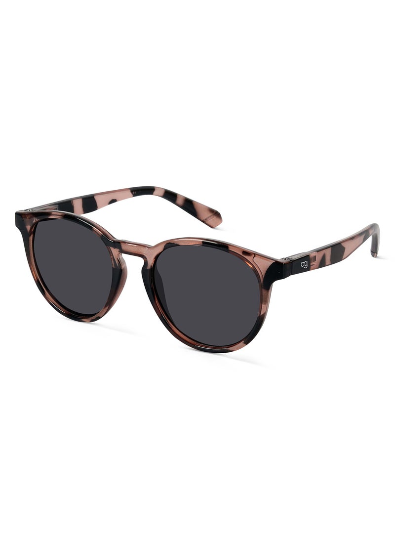 Woggles Radon Black Polarized Round Sunglasses  - Image 4