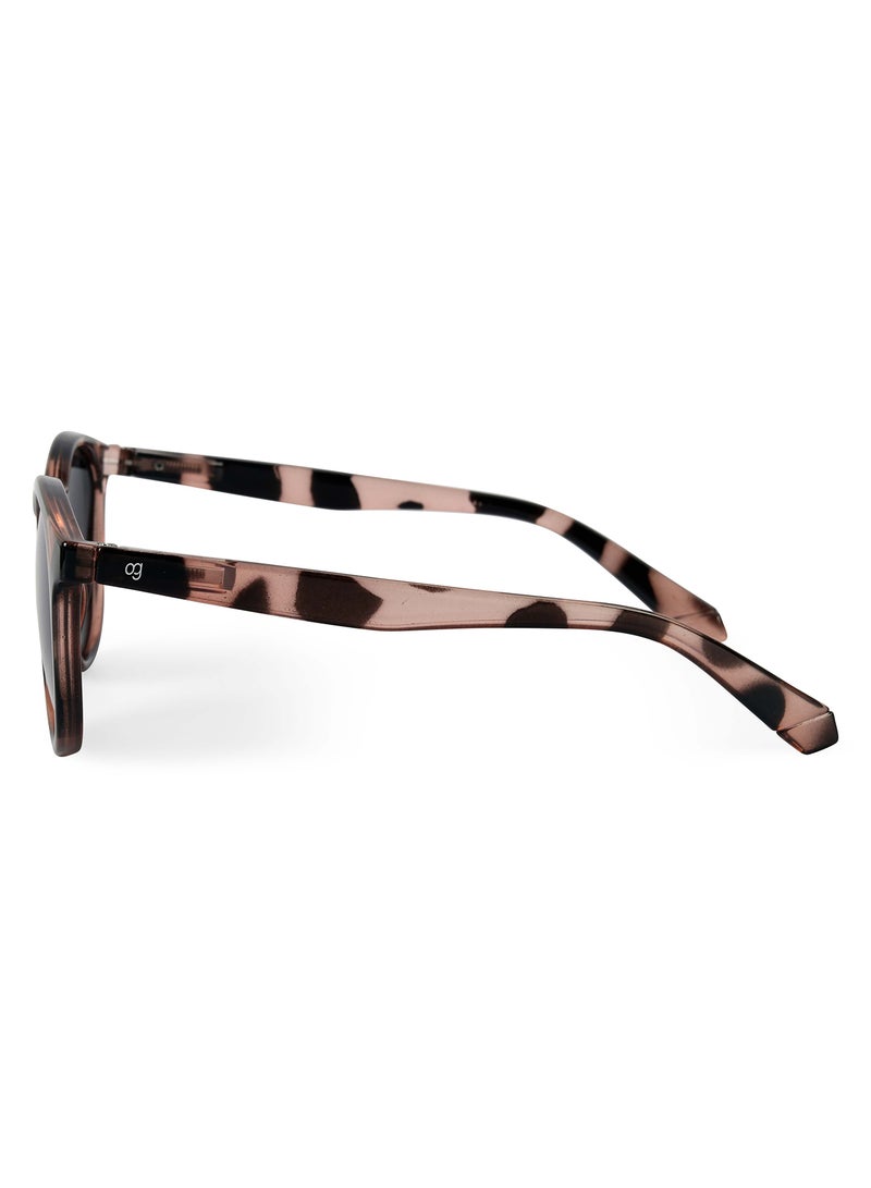 Woggles Radon Black Polarized Round Sunglasses  - Image 5
