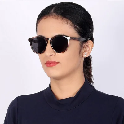 Woggles Polarized Round Sunglasses|100% UV Protection|Men & Women