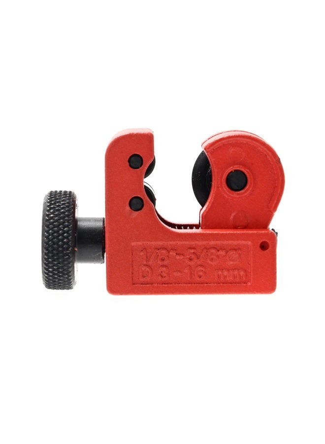 LAWAZIM Copper Pipe Cutter - 3-16mm (1/8" to 5/8") - Mini Tube Pipe Cutter with Adjustable Knob for Copper, Brass, and Aluminum Tubing - for Plumbing, HVAC, Refrigeration, and Home Repair, Orange - Image 2