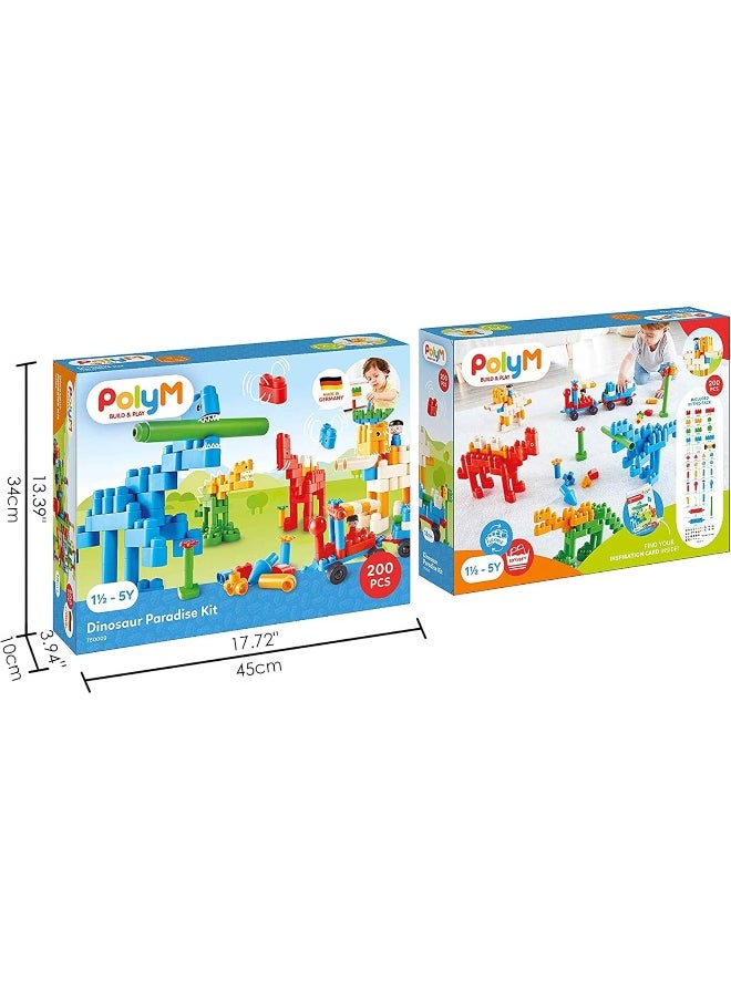 Hape International Hape Poly-M: Dinosaur Paradise Kit  - Image 5