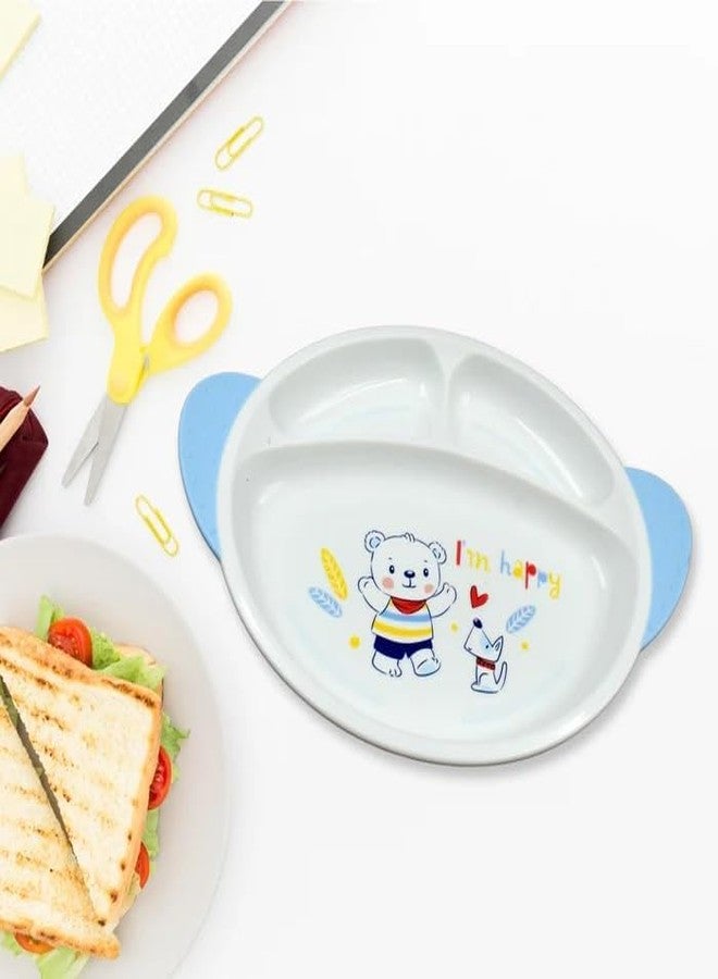 COLBEX Baby Feeding Set Baby Tableware Plate Spoon Fork Milk Water Bottle Full Set Baby Feeding Tools (5 in 1) - Image 4
