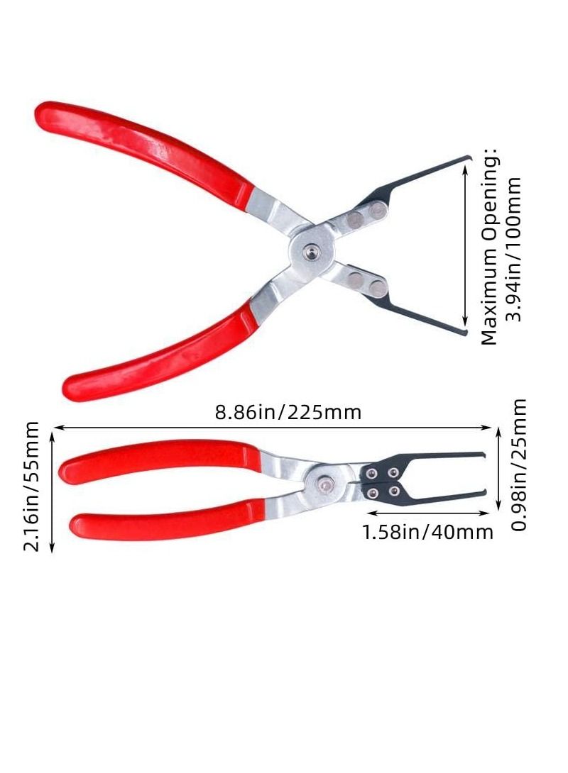 Relay Puller Pliers Car Relay Clamp Puller Fuse Puller Tool Battery Terminal Fuse Clamp Remover Tool - Image 2